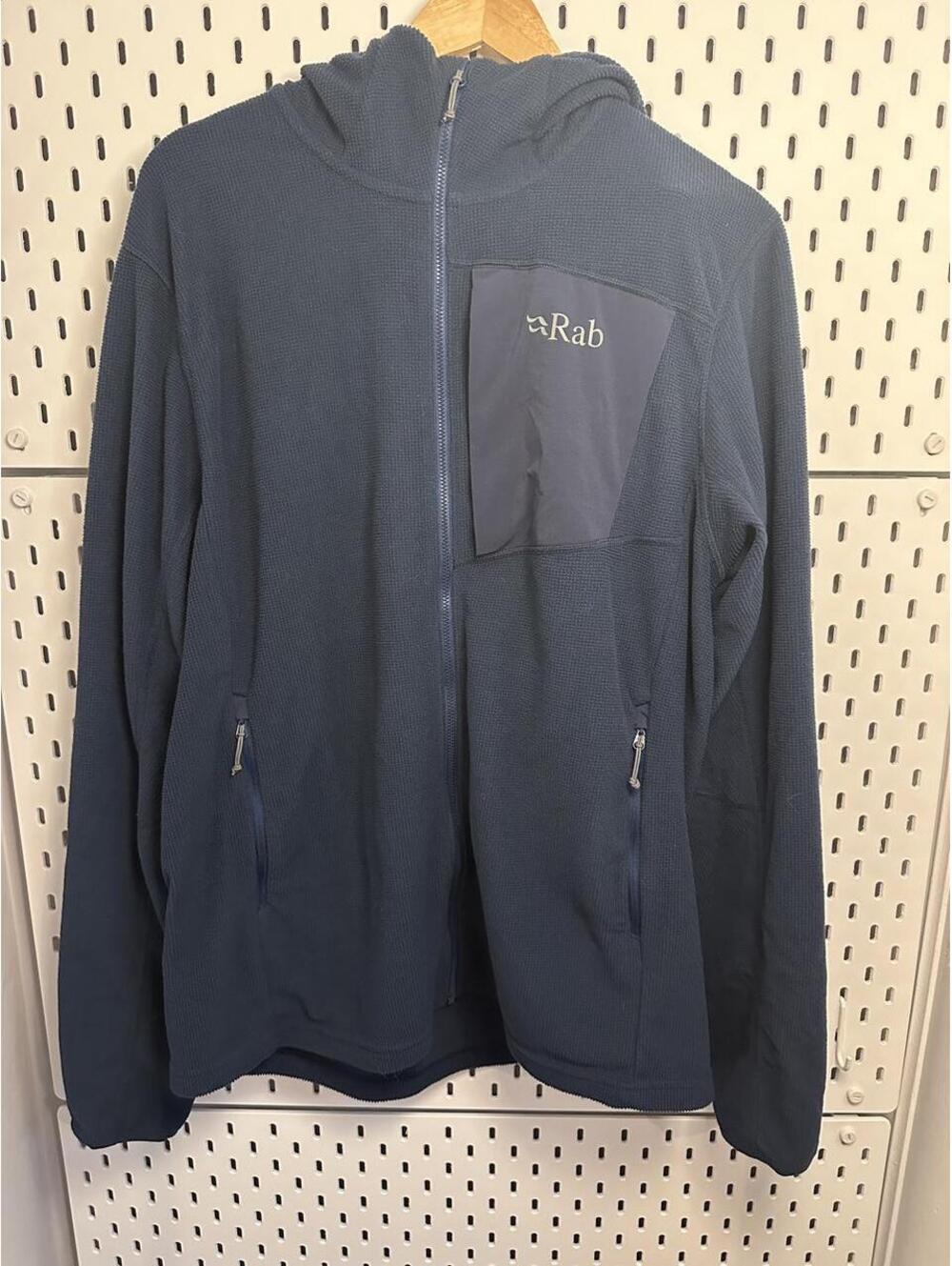Rab Men's Navy and Blue Jacket